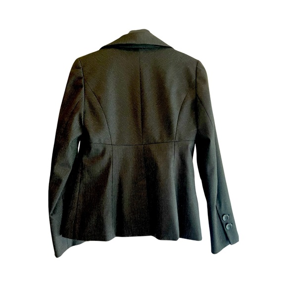 Classiques Entier Black Striped Blazer Size 6 EUC - Picture 3 of 7